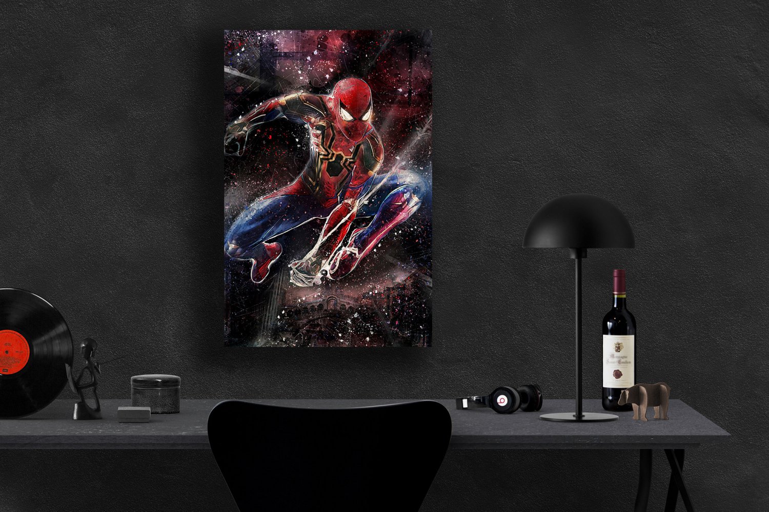 Spider-Man Far from Home, Spiderman, Peter Parker, Tom Holland, 24x35 inches Canvas Print
