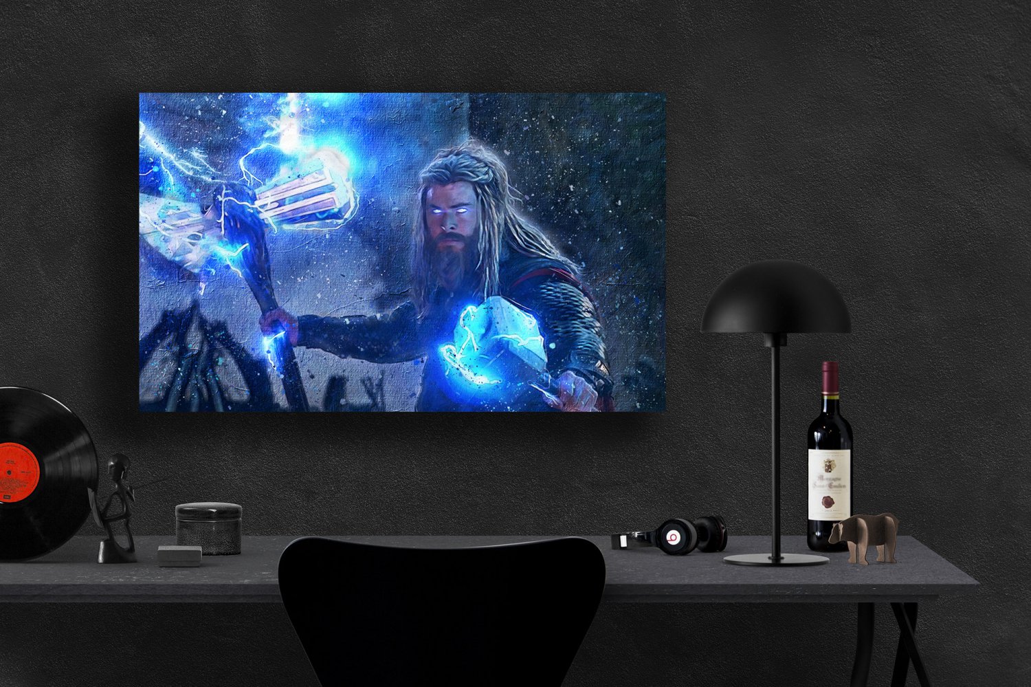 Avengers Endgame, Thor, Viking Thor, Chris Hemsworth, 18x24 inches Poster Print