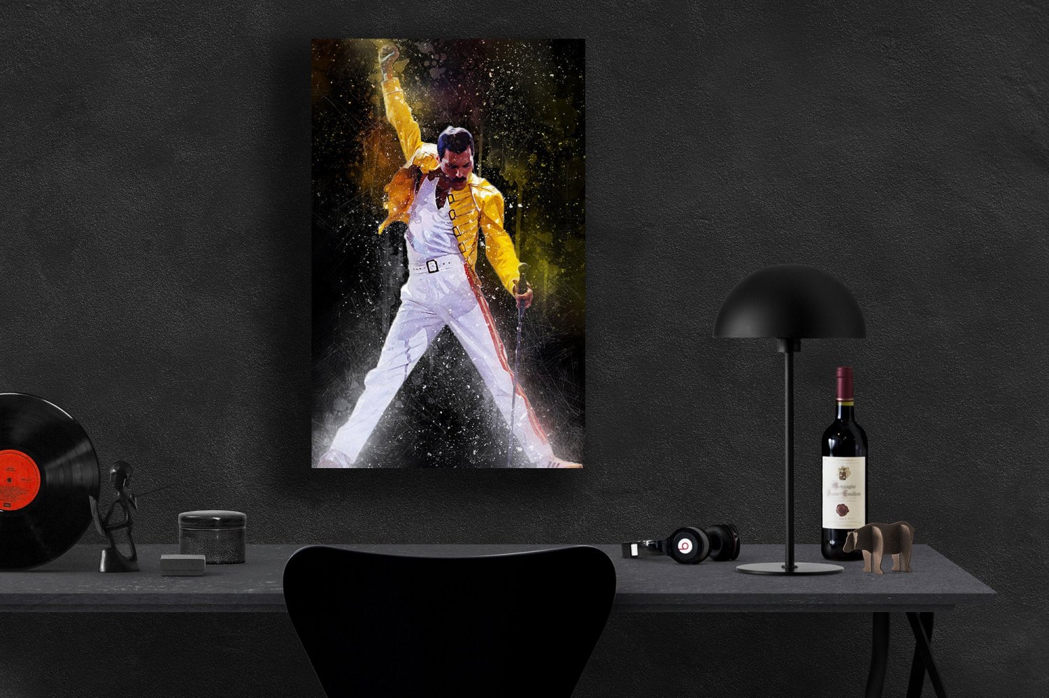Freddie Mercury 18x28 inches Canvas Print