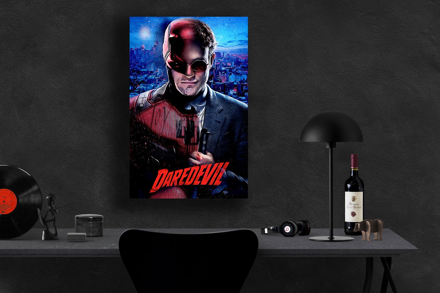 Daredevil, Charlie Cox, Matt Murdock 18x28 inches Canvas Print