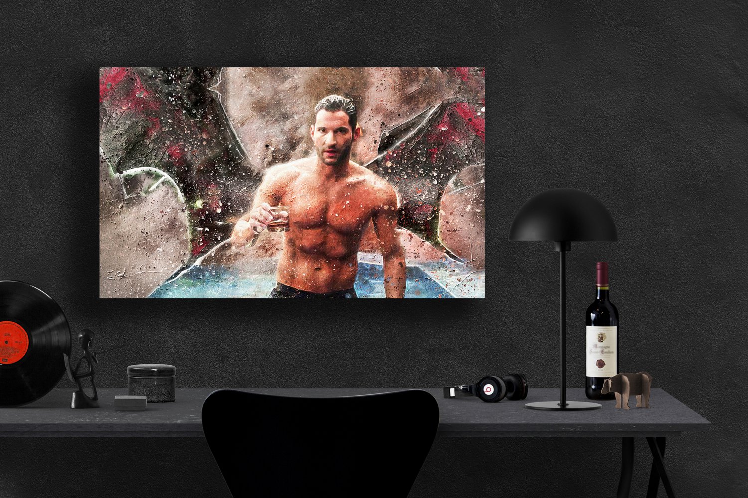 Lucifer, Lucifer Morningstar, Tom Ellis 13x19 inches Poster Print