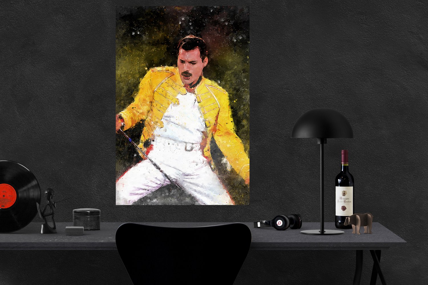 Freddie Mercury 24x35 inches Canvas Print