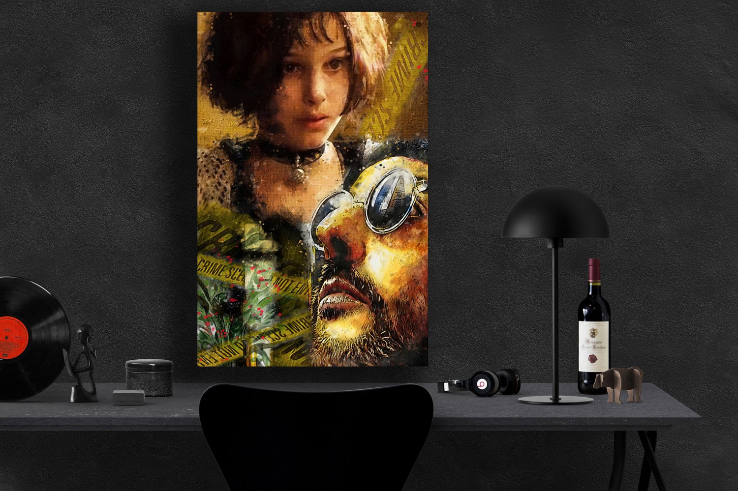 Leon The Professional 1994 Jean Reno, Gary Oldman, Natalie Portman 8x12 inches Photo Paper