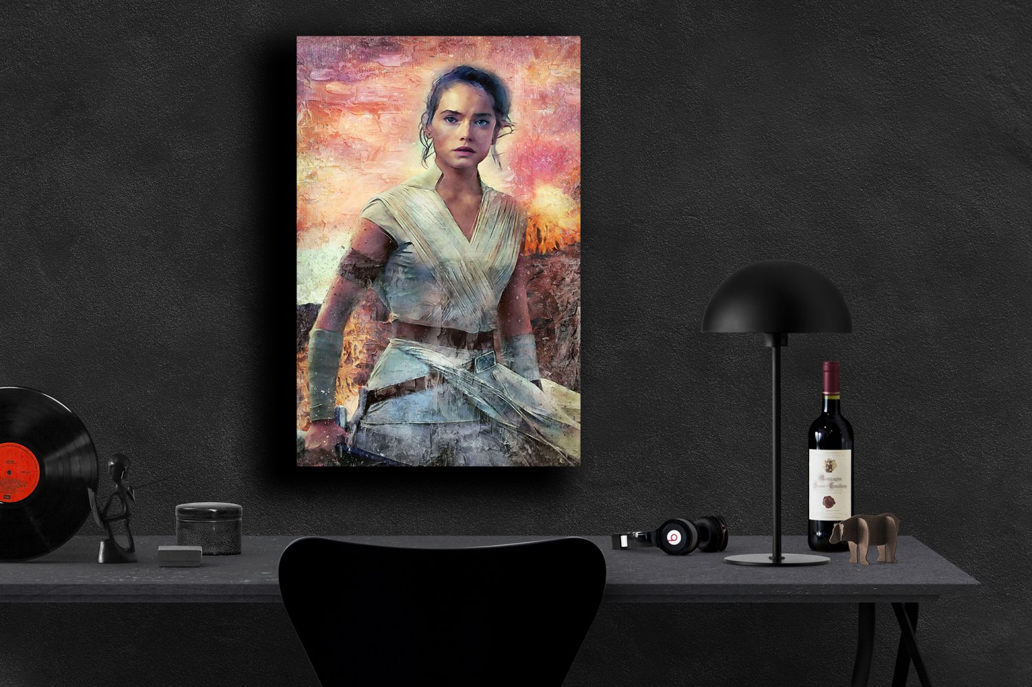 Star Wars The Rise of Skywalker, Rey, Daisy Ridley 18x28 inches Poster Print