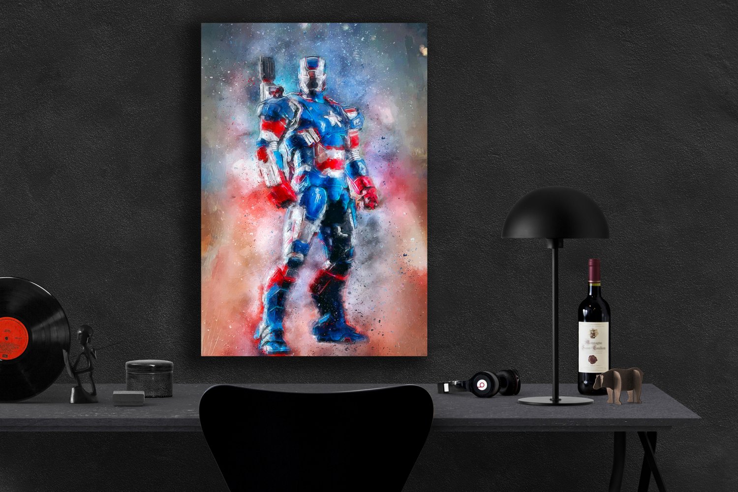 Iron Patriot 13x19 inches Poster Print
