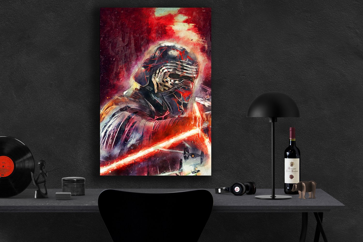 Star Wars The Rise of Skywalker, Rey, Kylo Ren, Daisy Ridley, Adam Driver 18x28 inches Poster Print