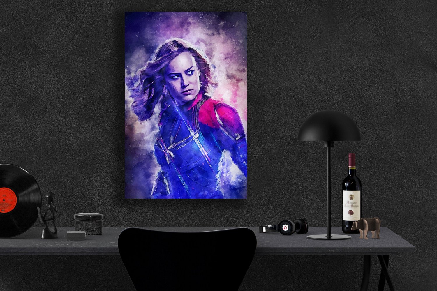 Captain Marvel 18x28 inches Poster Print