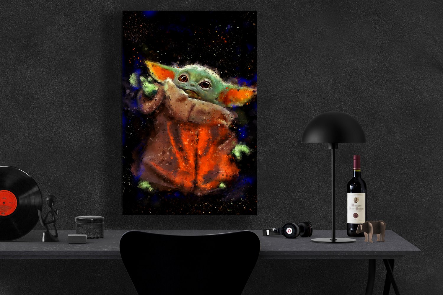 The Mandalorian, Star Wars, Baby Yoda 18x28 inches Poster Print