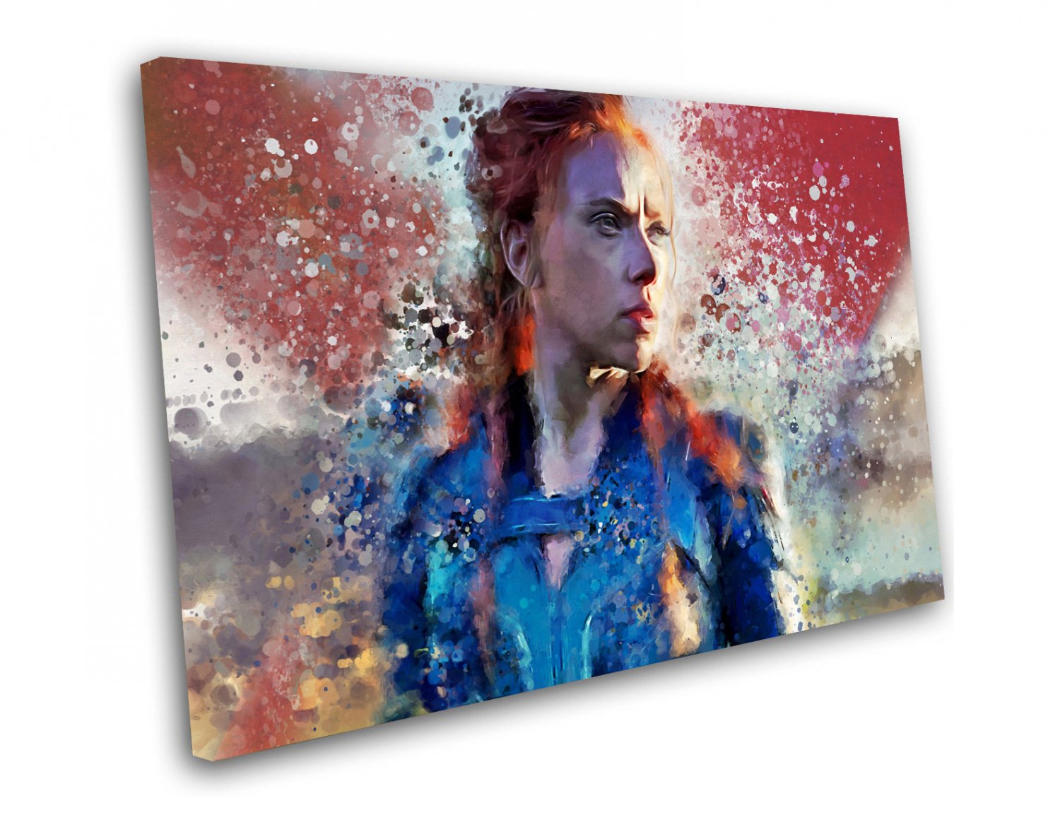Black Widow, Natasha Romanoff 8x12 inches Stretched Canvas