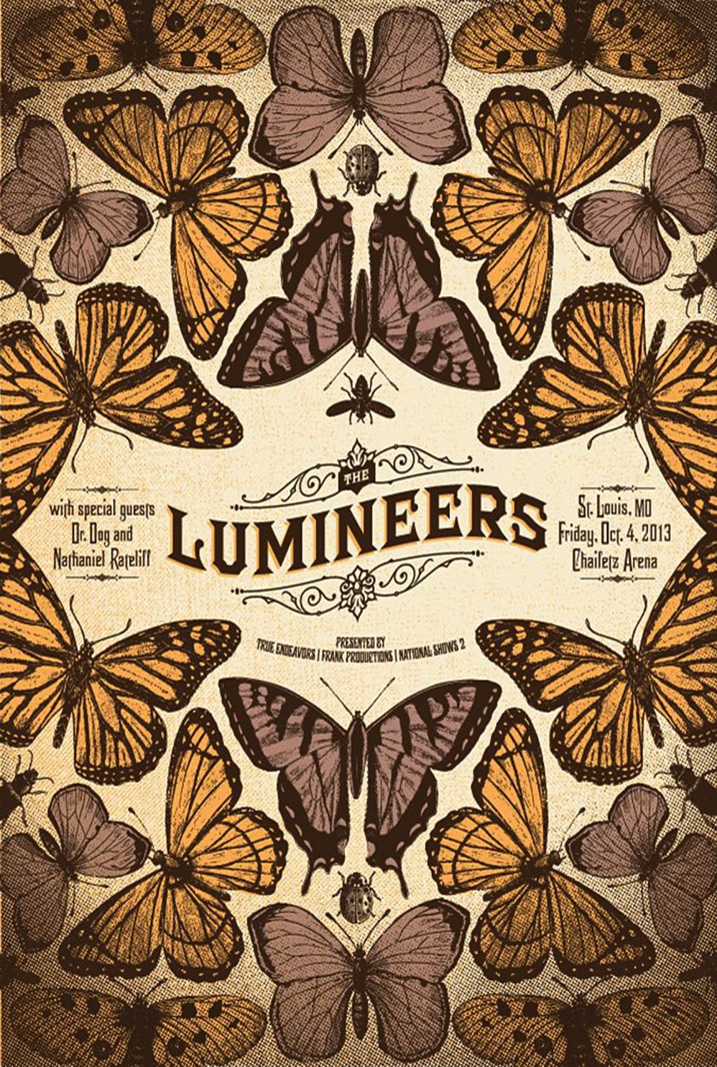 The Lumineers Tour 13x19 inches Poster Print