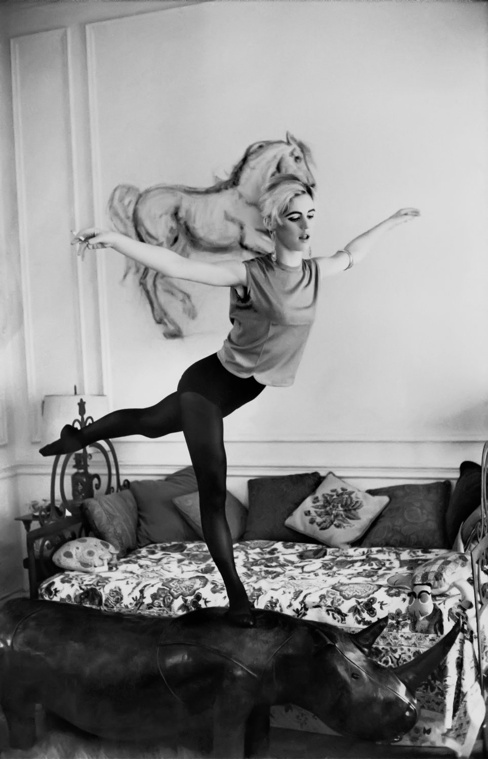 Edie Sedgwick  18x28 inches Canvas Print