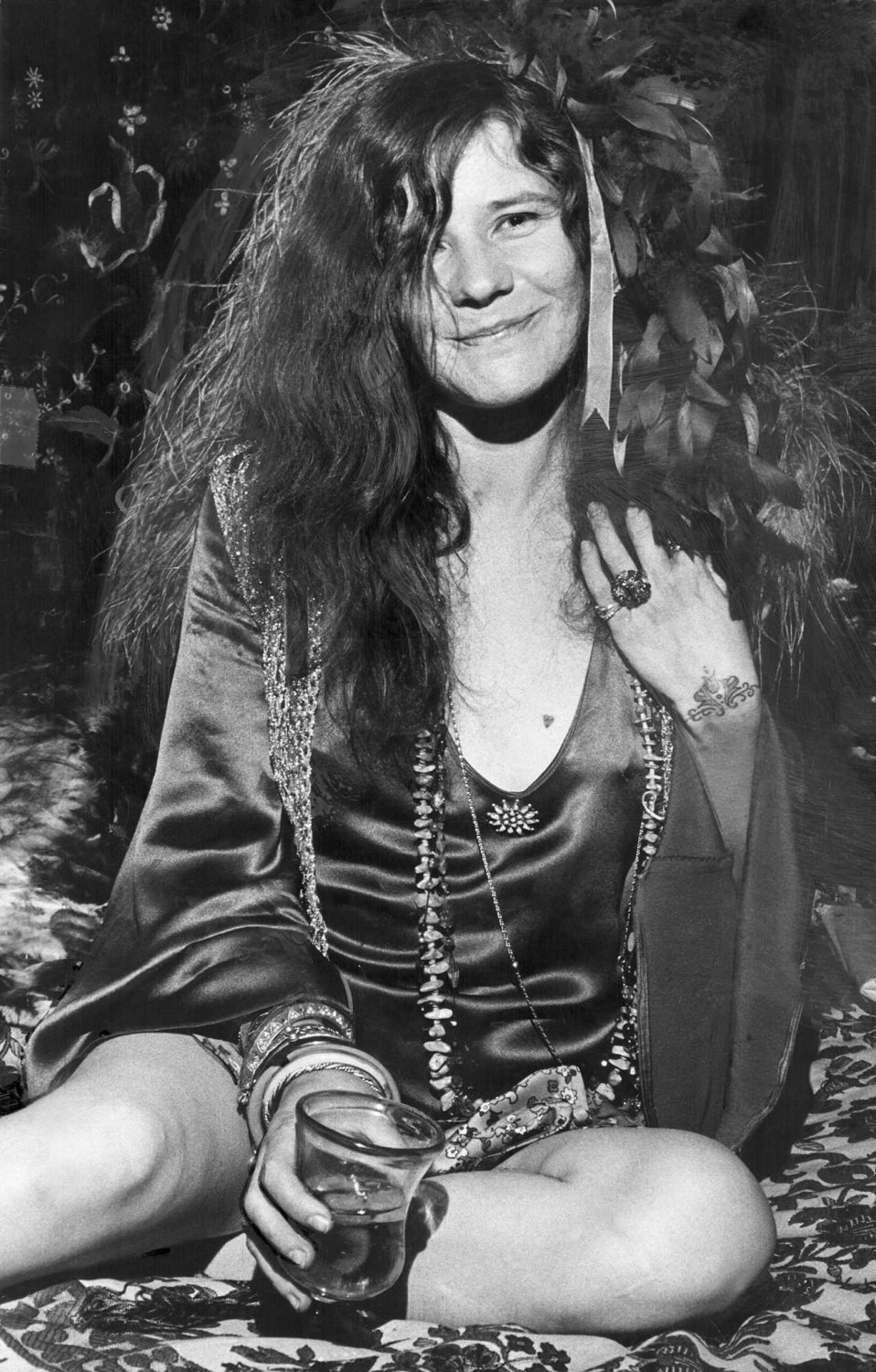 Janis Joplin 24x35 inches Canvas Print