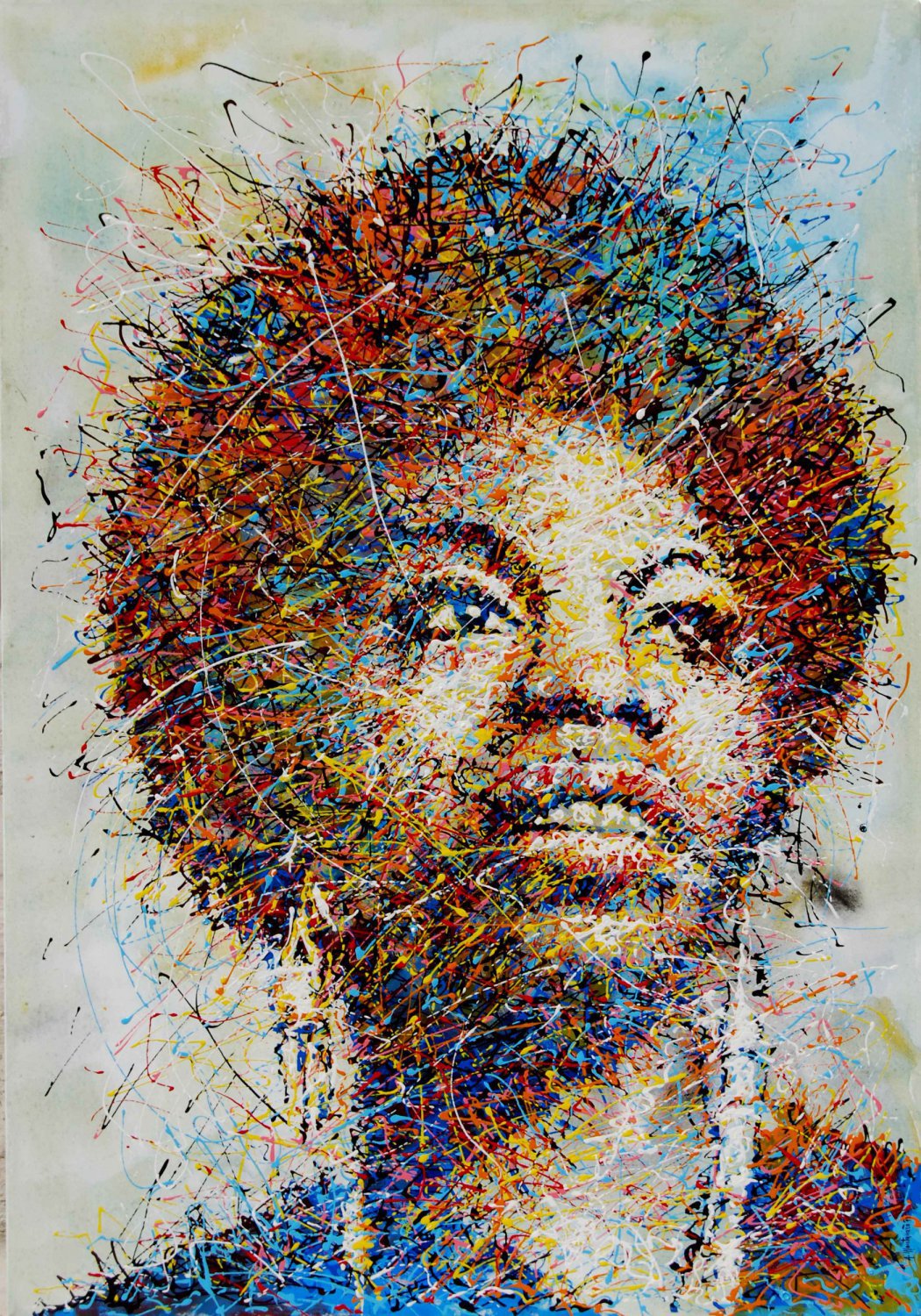 Nina Simone 18x28 inches Canvas Print