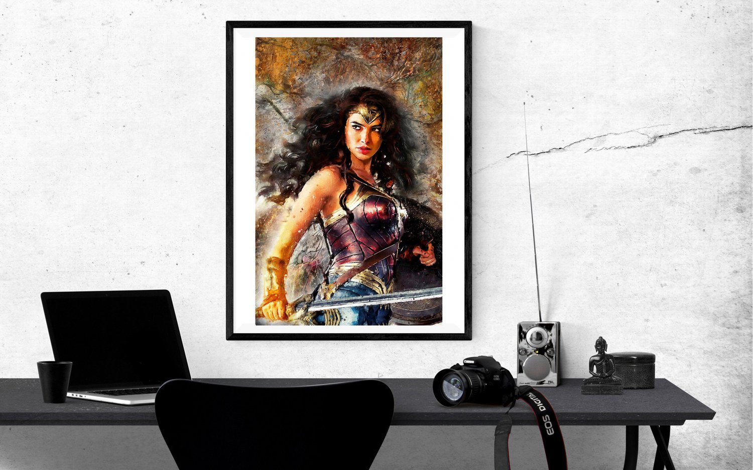 Wonder Woman   24x35 inches Canvas Print