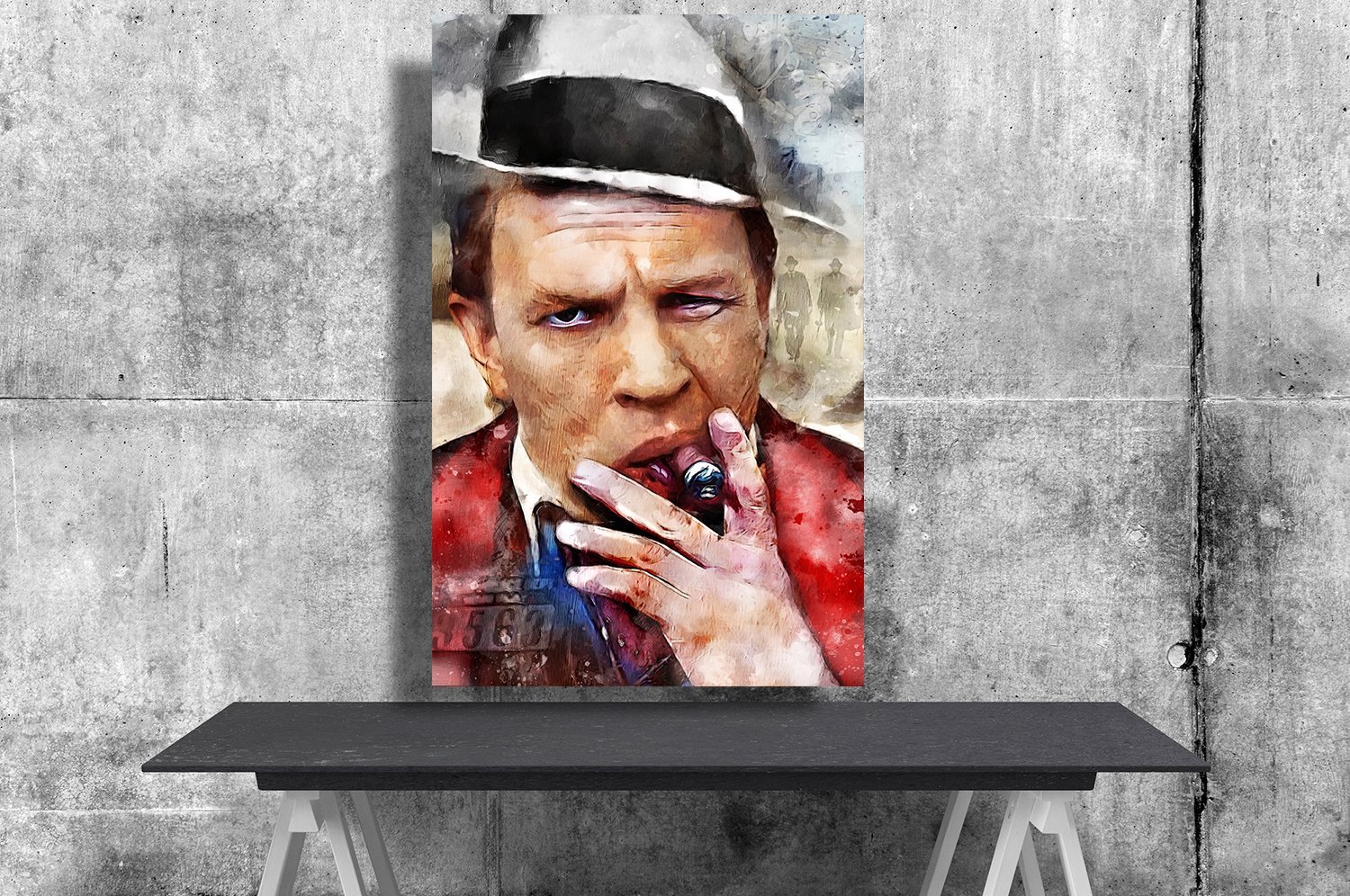 Al Capone, Tom Hardy 18x28 inches Poster Print
