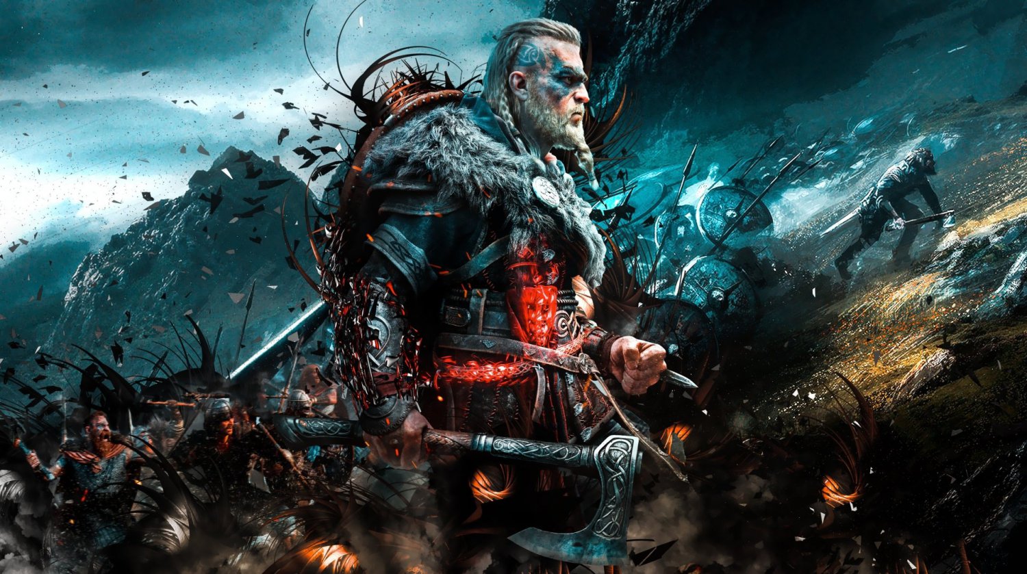 Assassin's Creed Valhalla 24x35 inches Canvas Print