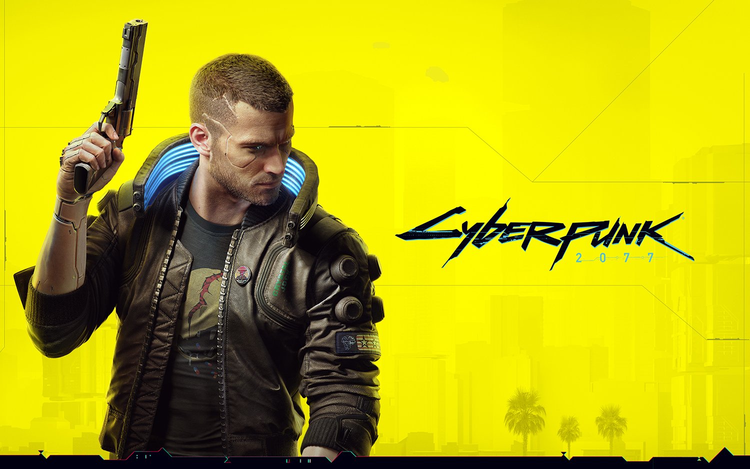 Cyberpunk 2077 18x28 inches Canvas Print