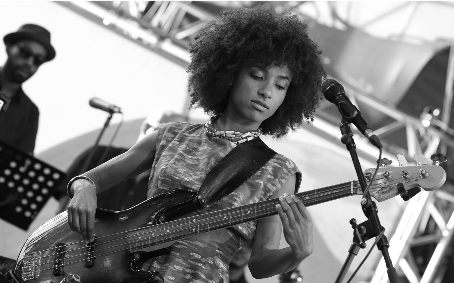 Esperanza Spalding 18x28 inches Poster Print