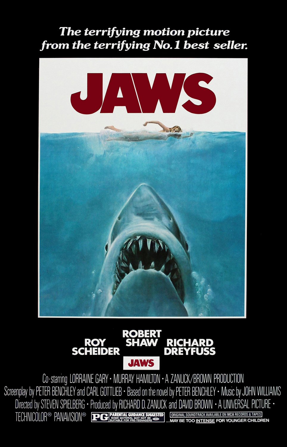 Jaws Movie 18x28 inches Poster Print