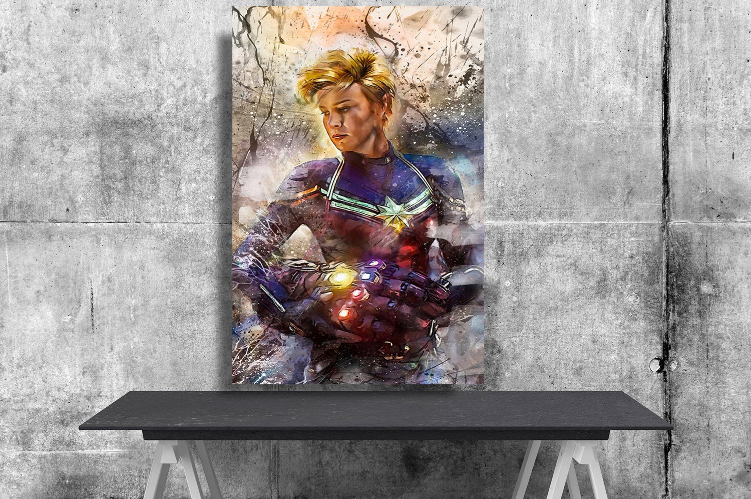 Captain Marvel 8x12 inches Photo Paper