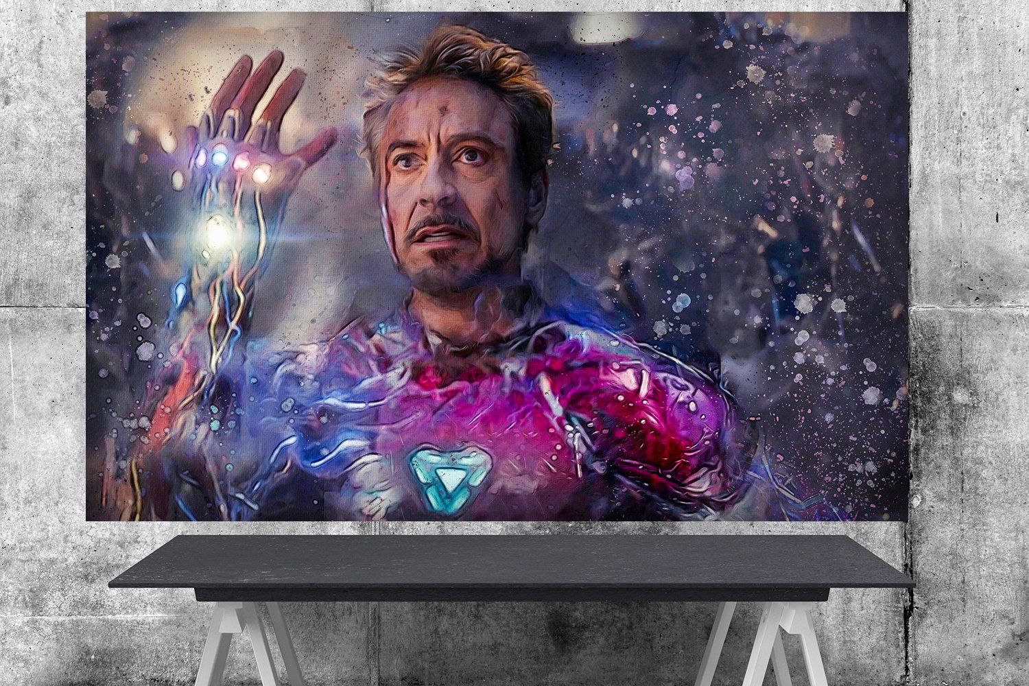 Iron Man Tony Stark  24x35 inches Canvas Print