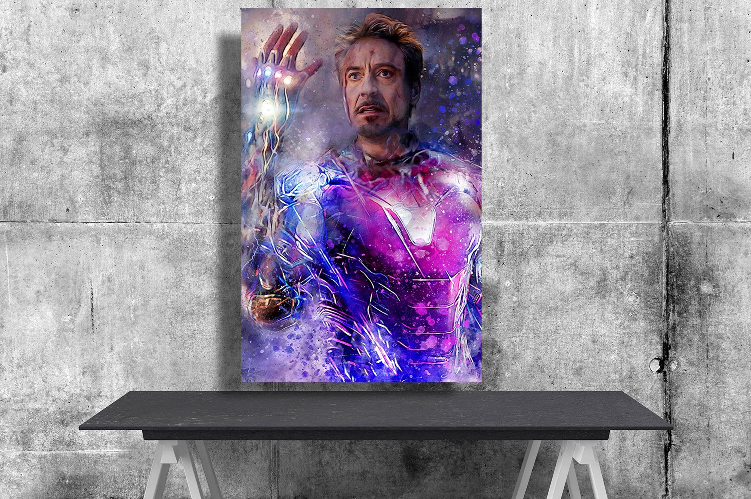 Iron Man Tony Stark  24x35 inches Canvas Print