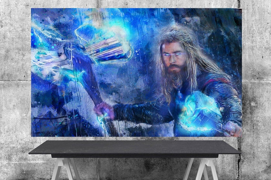 Avengers Endgame, Thor  18x28 inches Canvas Print