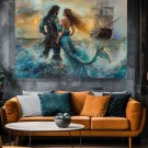 Мermaid fantasy art 18"x28" (45cm/70cm) Poster