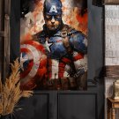 Captain America  13x19 inches Poster Print
