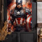 Captain America  18"x28" (45cm/70cm) Poster Print