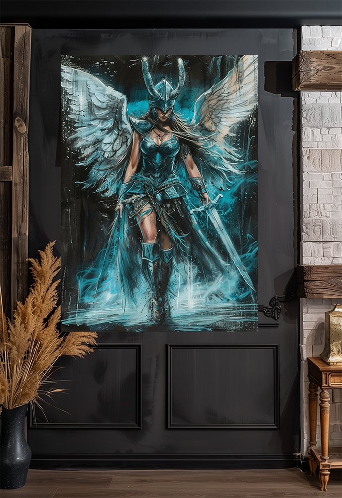 Valkyrie Norse mythology 13x19 inches Poster Print