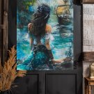 Mermaid  18"x28" (45cm/70cm) Poster Print