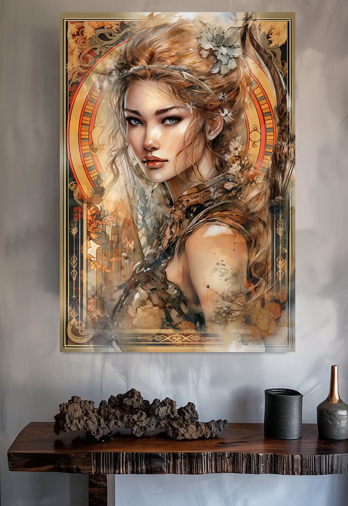 Artemis Greek Goddess 13x19 inches Poster Print