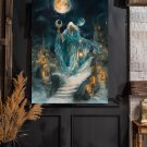 Hypnos Greek mythology  13x19 inches Poster Print