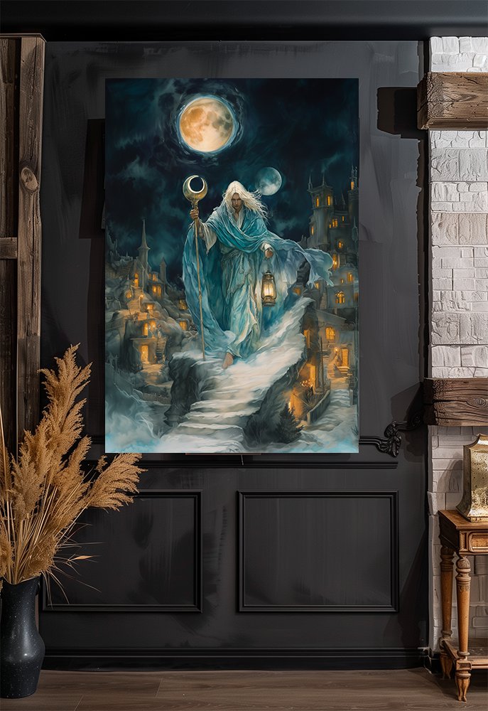 Hypnos Greek mythology  18"x28" (45cm/70cm) Poster