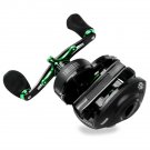 8KG Max Drag Super High Gear Ratio Baitcasting Fishing Reel with 24 Gear Magnetic Brakes
