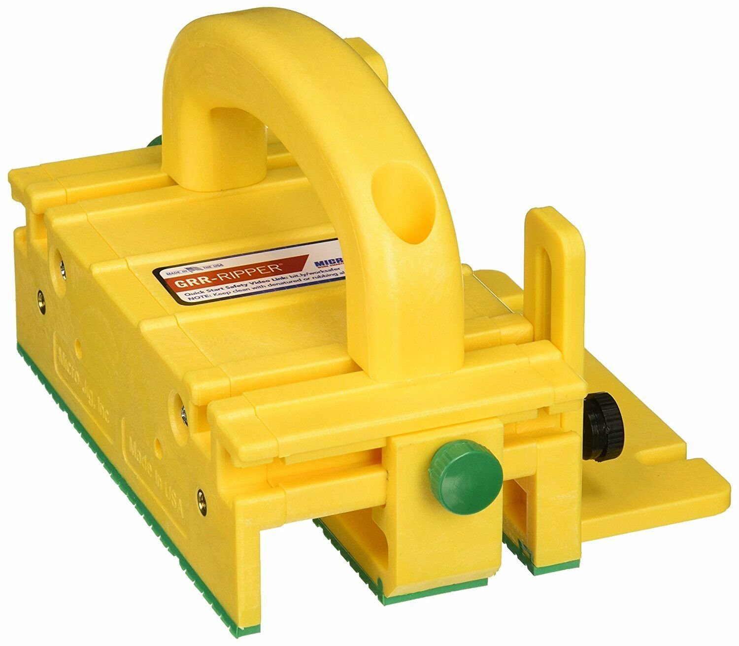 GRR-RIPPER 3D Pushblock for Table Saws, Router Tables, Band Saws, and Jointers