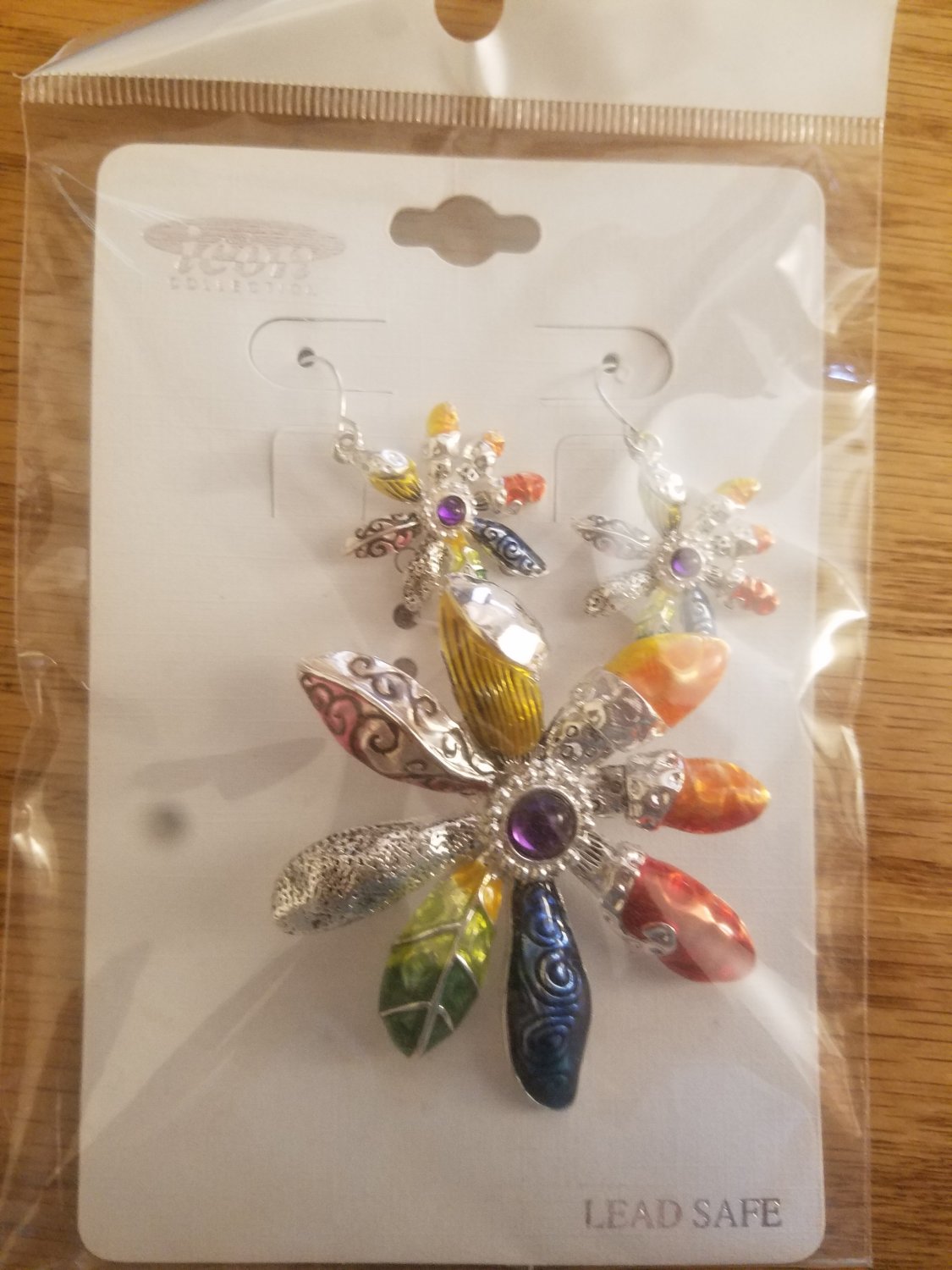Flower Pendant Set