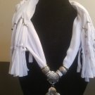 Flower Jewelry Scarf