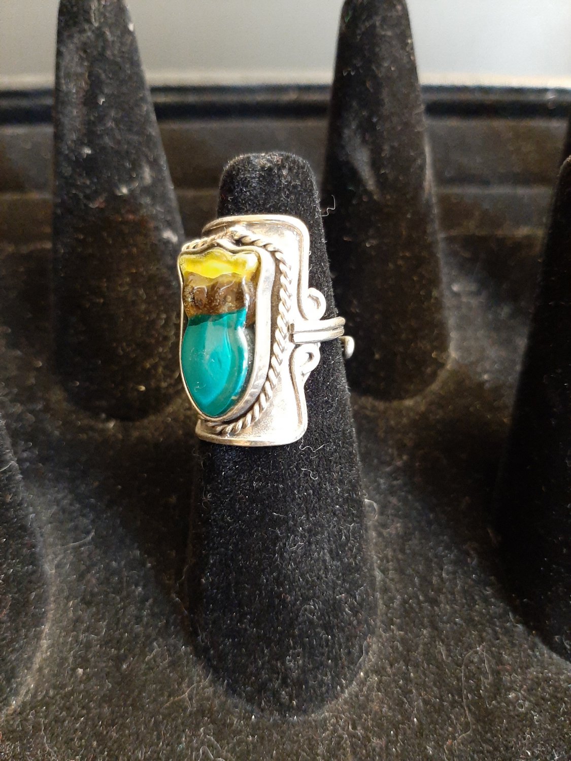 Adjustable Blue Ring