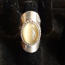 Adjustable White Ring