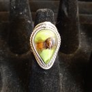 Adjustable Green Ring