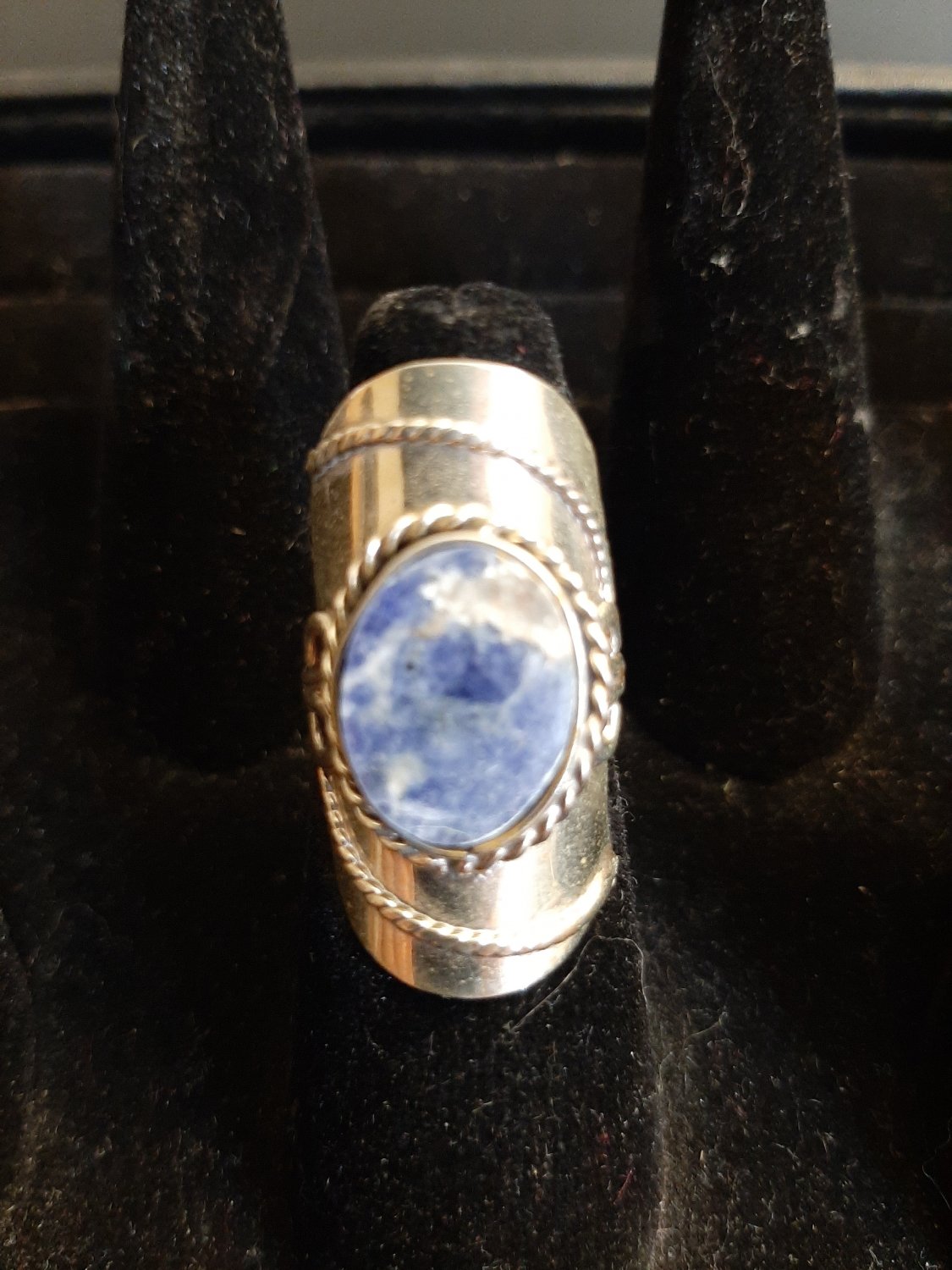 Adjustable Blue Ring