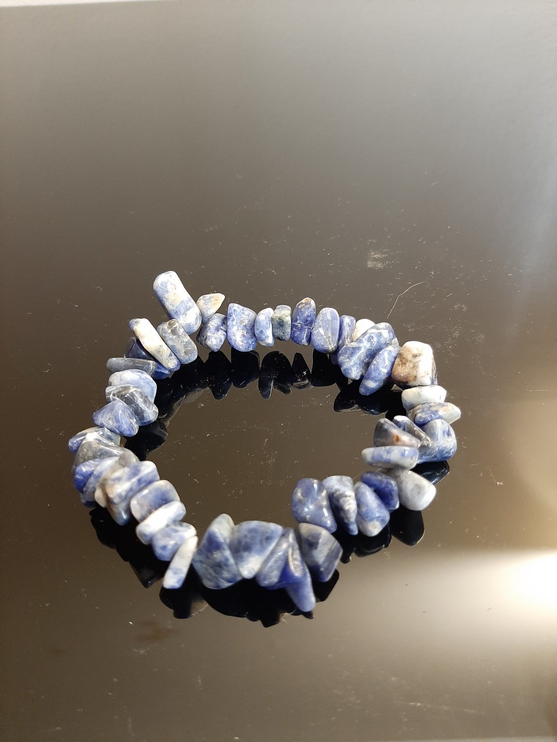 Dark Blue Stone Bracelet