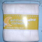 White Baby Fleece Throw Blanket Stars and Moon New