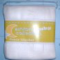 White Baby Fleece Throw Blanket Stars and Moon New