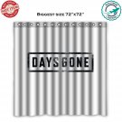 Days Gone Games Survival Horror Adventure Action Shower Curtain