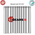 Gears 5 Games Xbox Microsoft Windows third-person shooter Shower Curtain