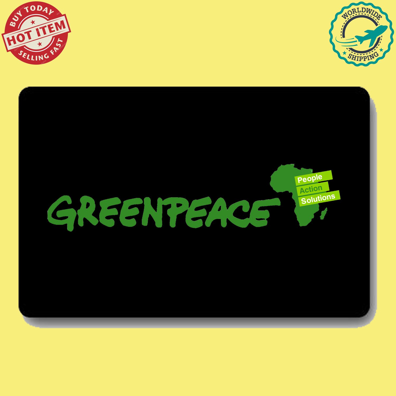 Greenpeace non-governmental organization global environmental organization  Doormat