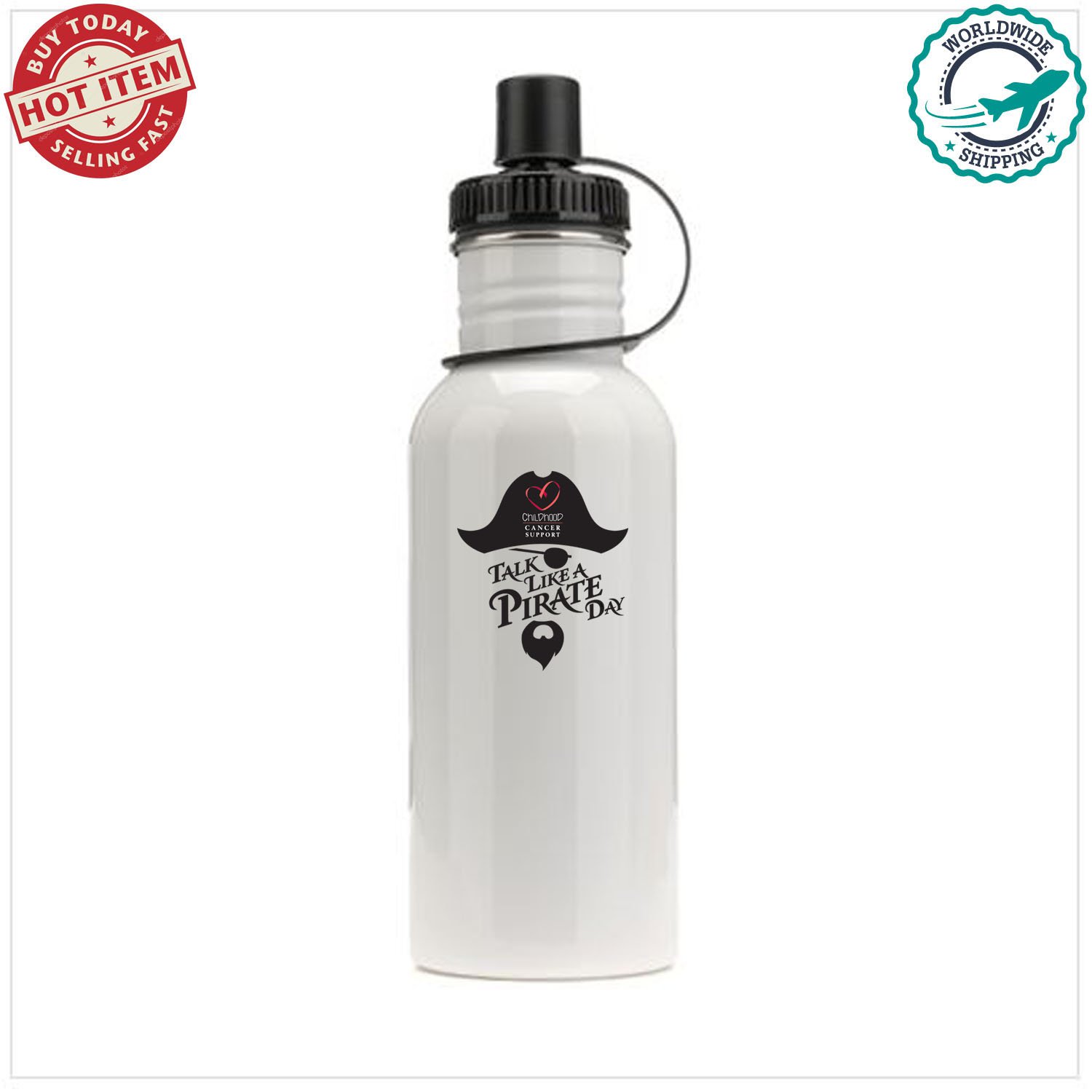 Talk Like Pirate Day John Baur Mark Summers September 19 Sports School Bottle